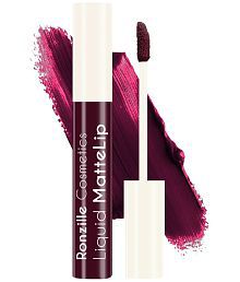 Ronzille Liquid Lipstick Purple 5 g