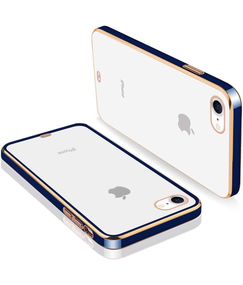     			Apple Silicon Soft cases For Apple iPhone 6s by NBOX - Blue