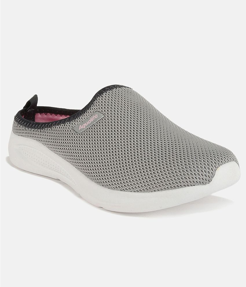     			Aqualite - Gray Women's Slip On