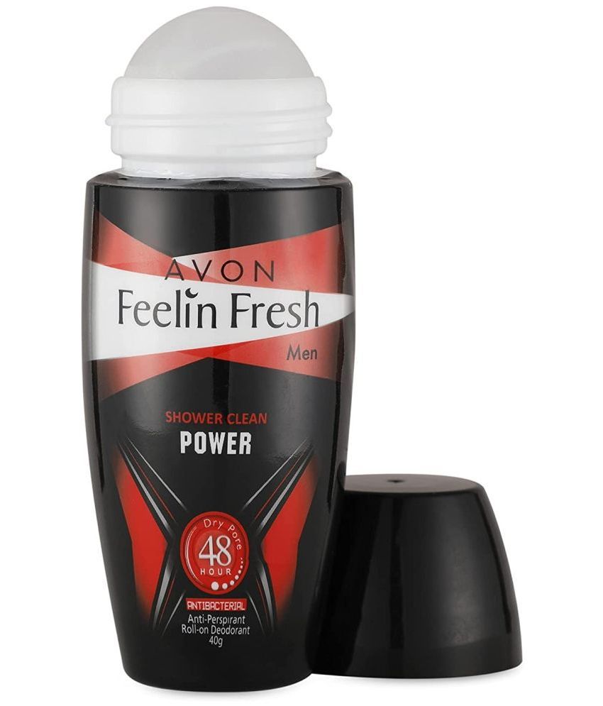 Avon Feeling Fresh Power Antibacterial Roll-On-Deodorant 40ml For Men