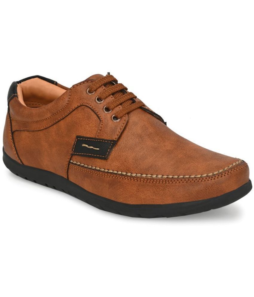 tan casual sneakers