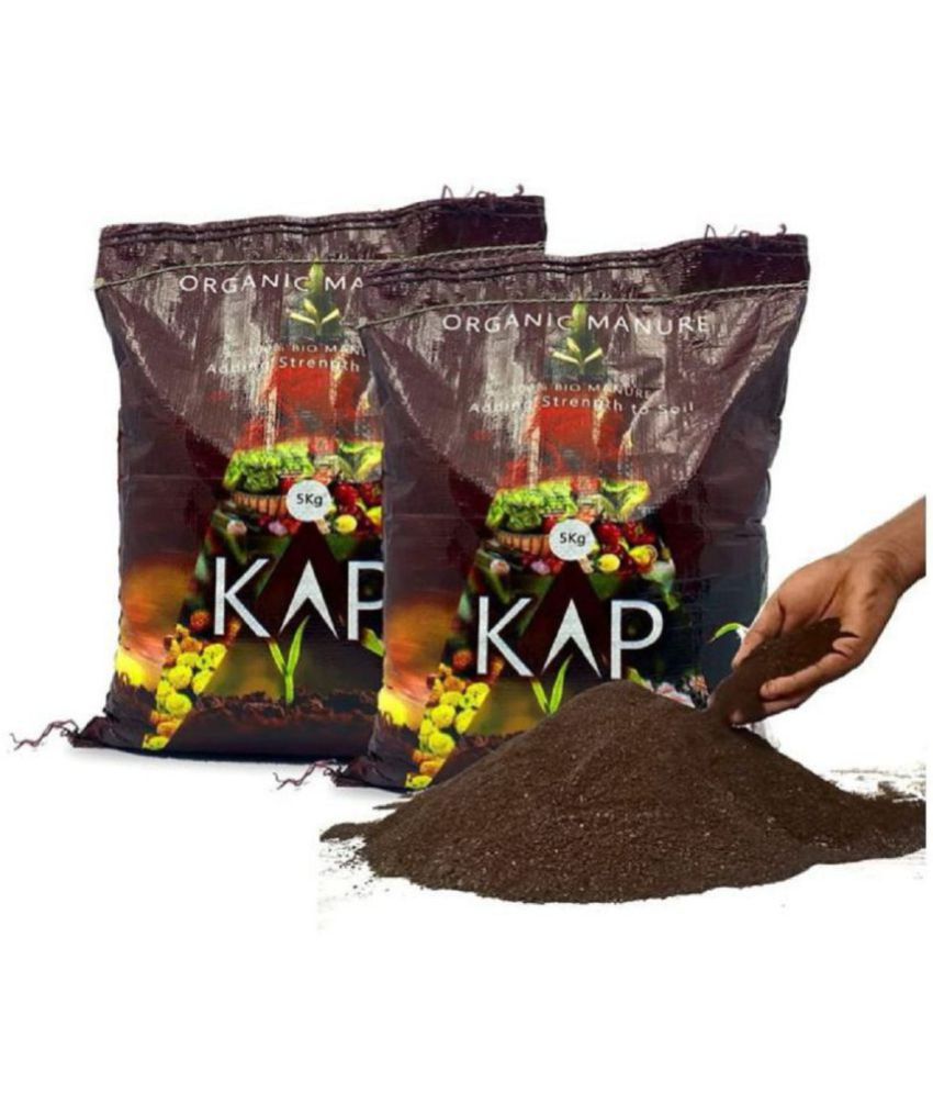     			KAP Organic Bio Manure for Home and Kitchen Garden Plants - 10 KG (5kg X 2)
