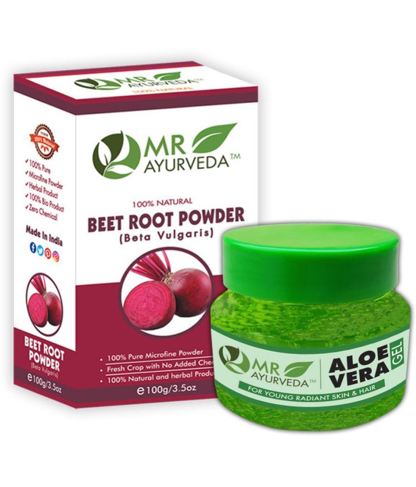 MR Ayurveda Aloe Vera Gel & BeetRoot Powder Hair Scalp Treatment 200 g Pack  of 2: Buy MR Ayurveda Aloe Vera Gel & BeetRoot Powder Hair Scalp Treatment  200 g Pack of