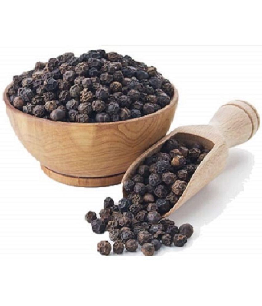     			MYGODGIFT Kali Mirch Black Pepper Whole Black Pepper Corns 100 gm