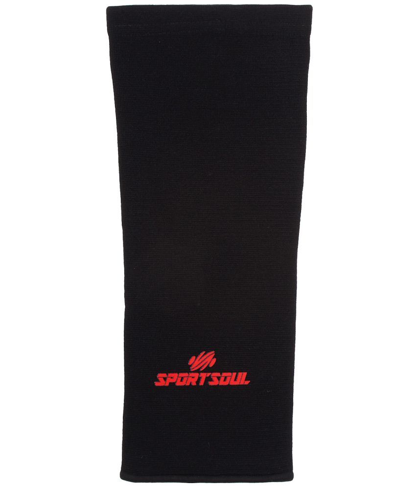     			Sportsoul Black Elbow Supports