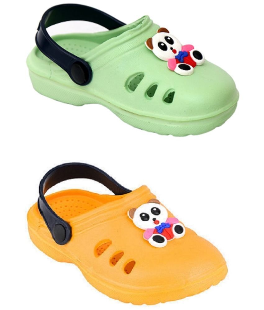     			NEOBABY Casual Clog for Kids Boys and Girls(Pack of 2)