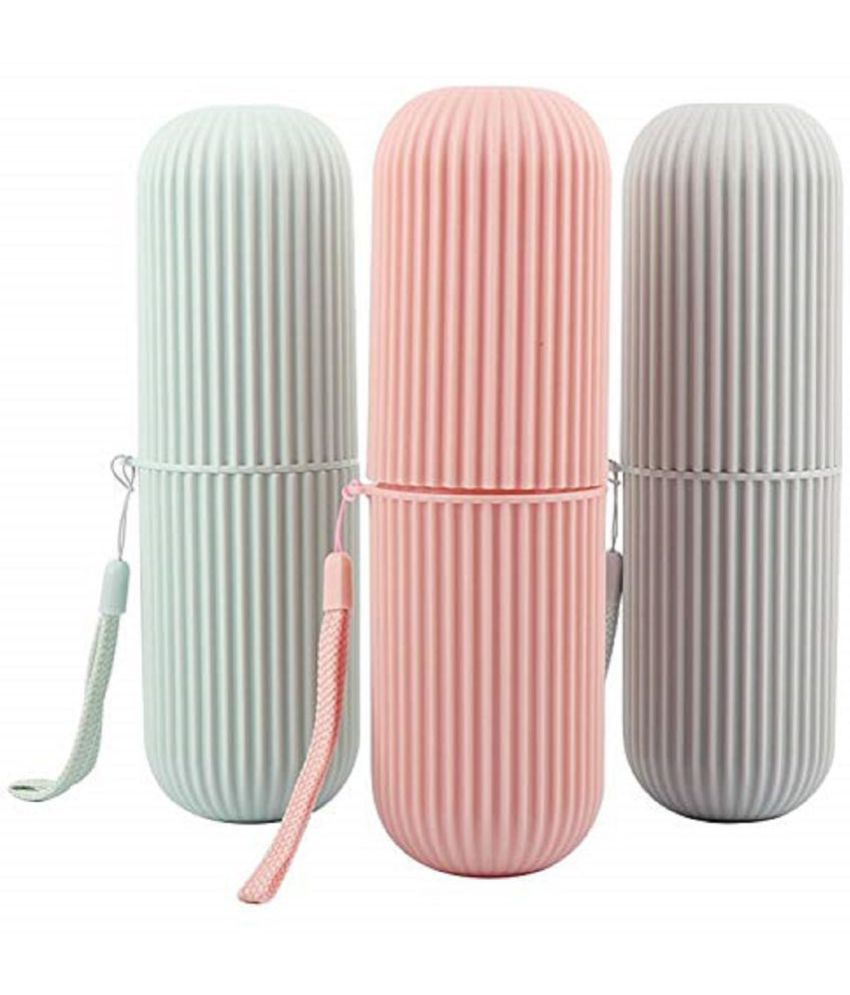 VVORAA Capsule Toothbrush Plastic Toothbrush Holders & Containers
