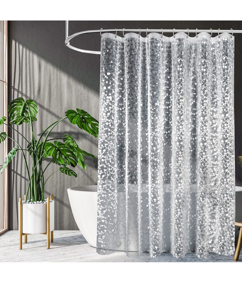 Fabfurn Transpa Pvc Shower Curtain Set Of 2 Online At Low Snapdeal