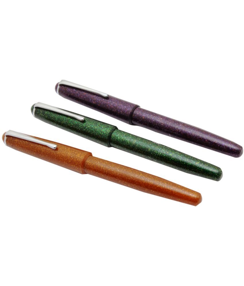 Srpc Multicolor Fine Line Fountain Pen ( Pack of 3 ) Buy Online at