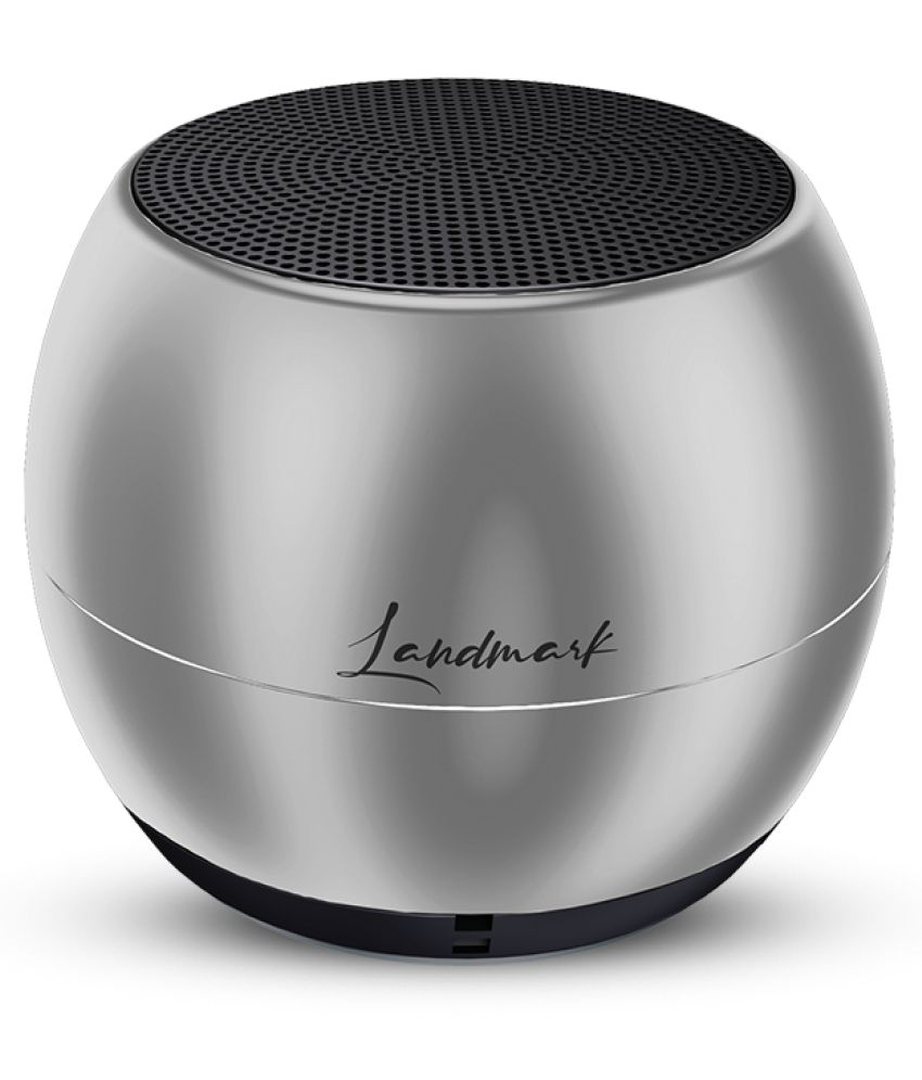 Landmark Shell BT-1045 Bluetooth Speaker Silver