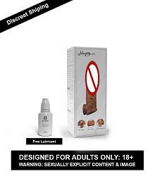6.75 inch INDIAN DARK CHOCOLATE JUMBO REUSABLE WASHABLE PENIS EXTENDER BY KNIGHTRIDERS