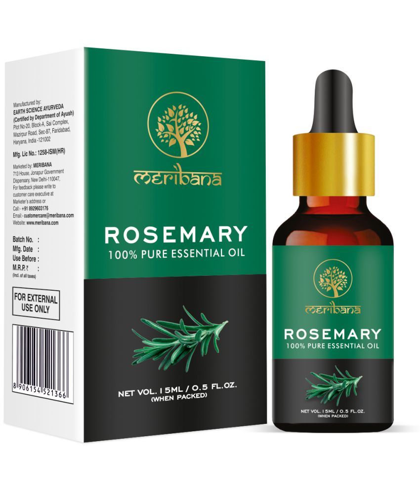     			MeriBana - Rosemary Essential Oil 15 mL ( Pack of 1 )