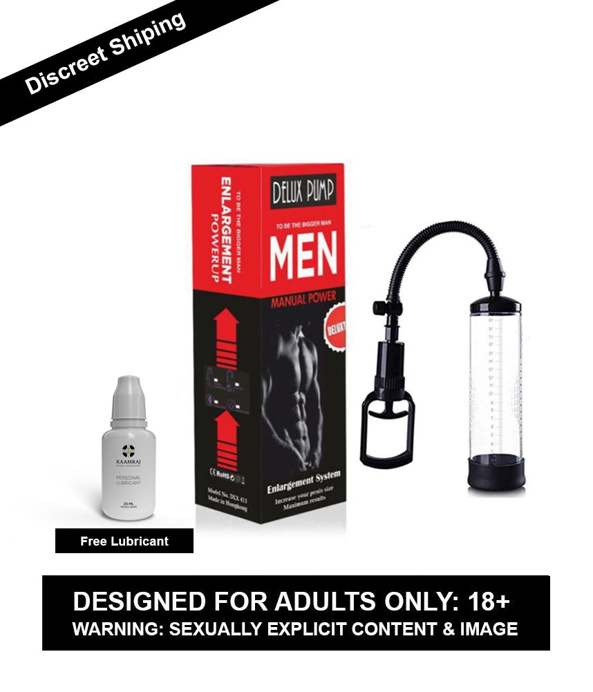 Penis Vacuum Manual power Pump Male Enhancement Enlarger Pump for Men - TIN PACK - IMPORTED