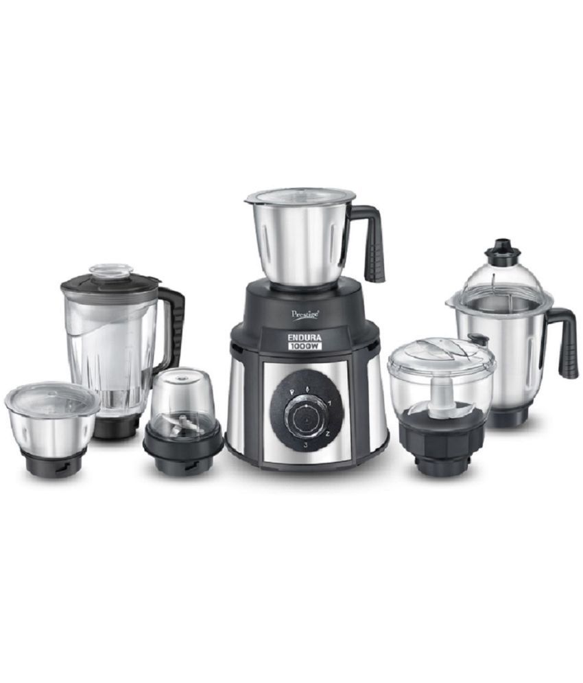 Prestige Endura 1000 Watt 6 Jar Juicer Mixer Grinder Price in India