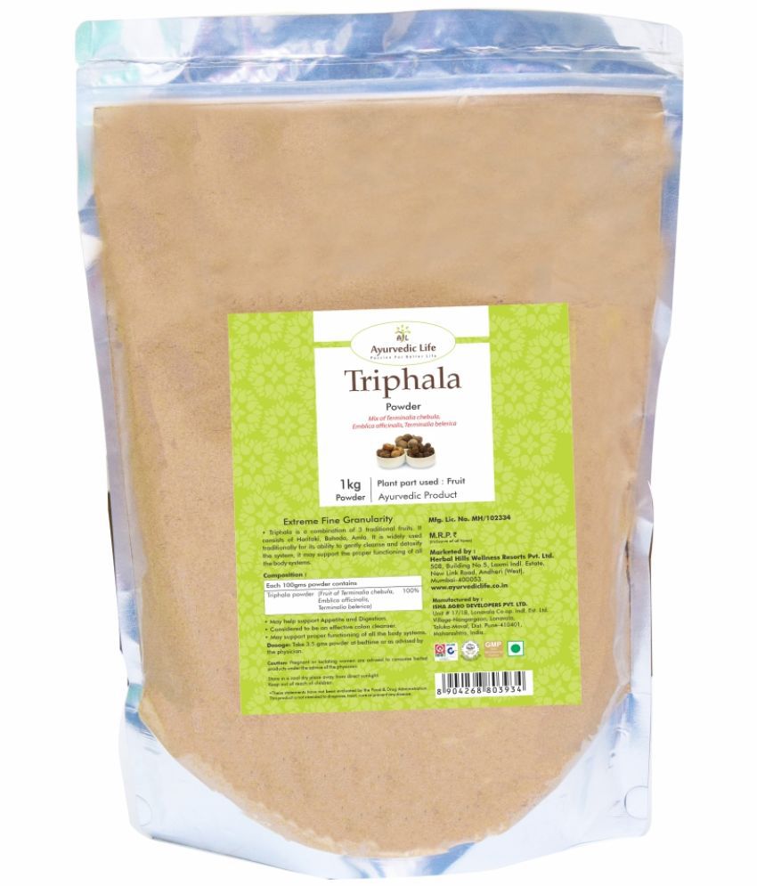     			Ayurvedic Life Triphala Powder 1 kg Pack Of 1