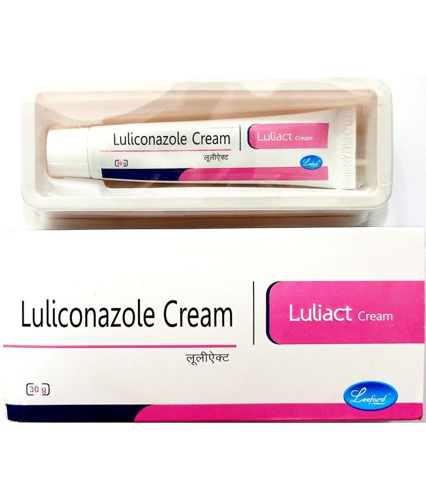     			LULIACT LULICONAZOLE CREAM 30 GM ( PACK OF 4) Day Cream 30 gm Pack of 4