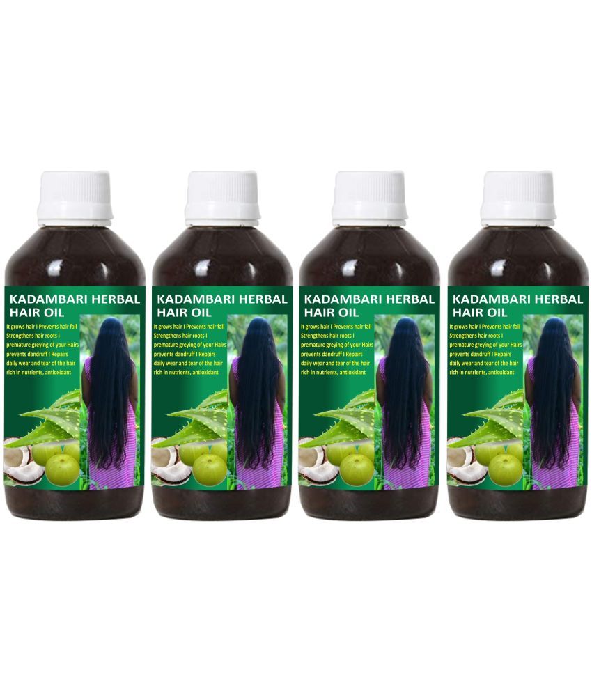     			Oilanic Adivasi Kadambari Hair Oil-Anti Hair Fall Combo of  50 mL Pack of 4