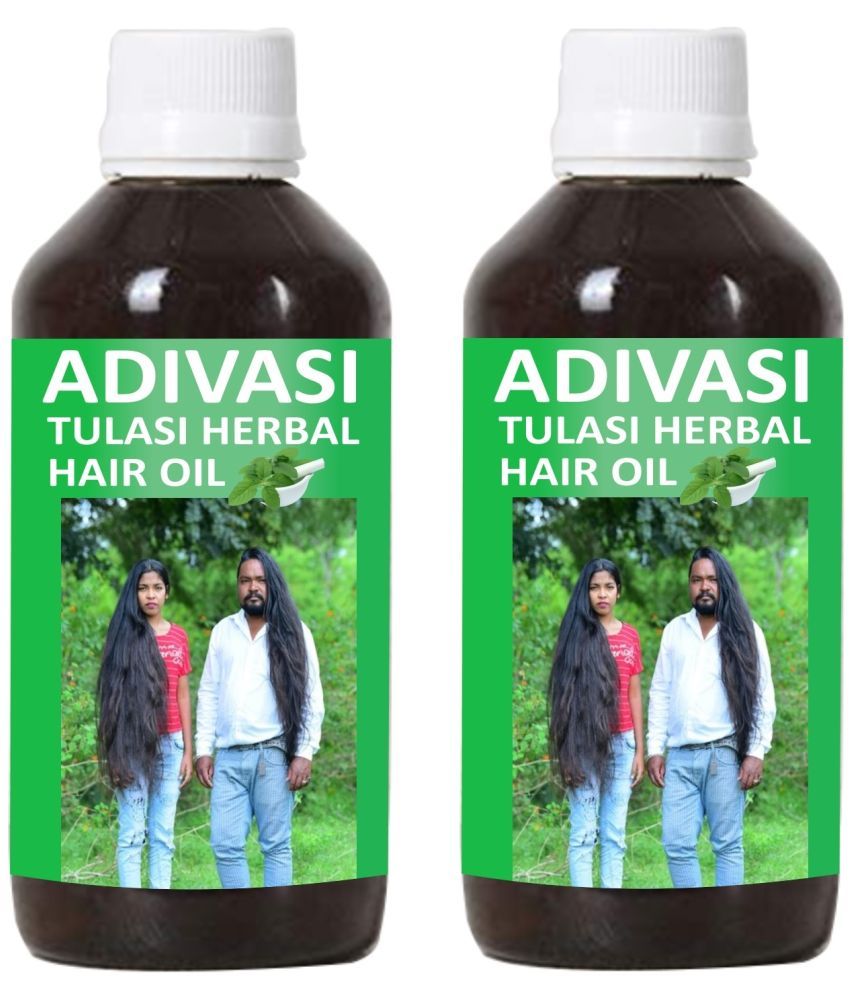     			Oilanic Adivasi Tulsi Herbal Hair Oil-Anti Hair Fall Combo of  250 mL Pack of 2