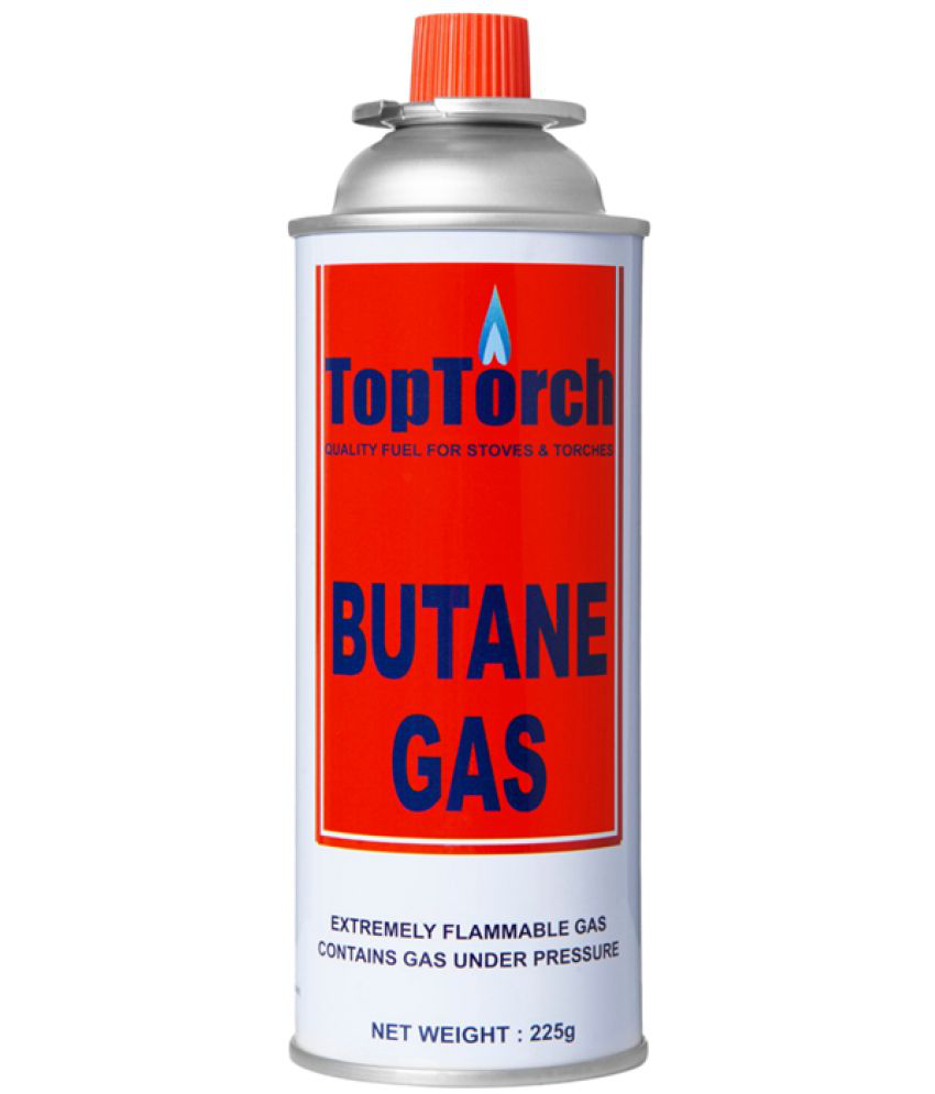     			Top Torch Portable High Pressure Gas Canister 225g Can Easy to use Perfect Suitable to Small Stove, Flame Torch, Welding Fuel Gas.