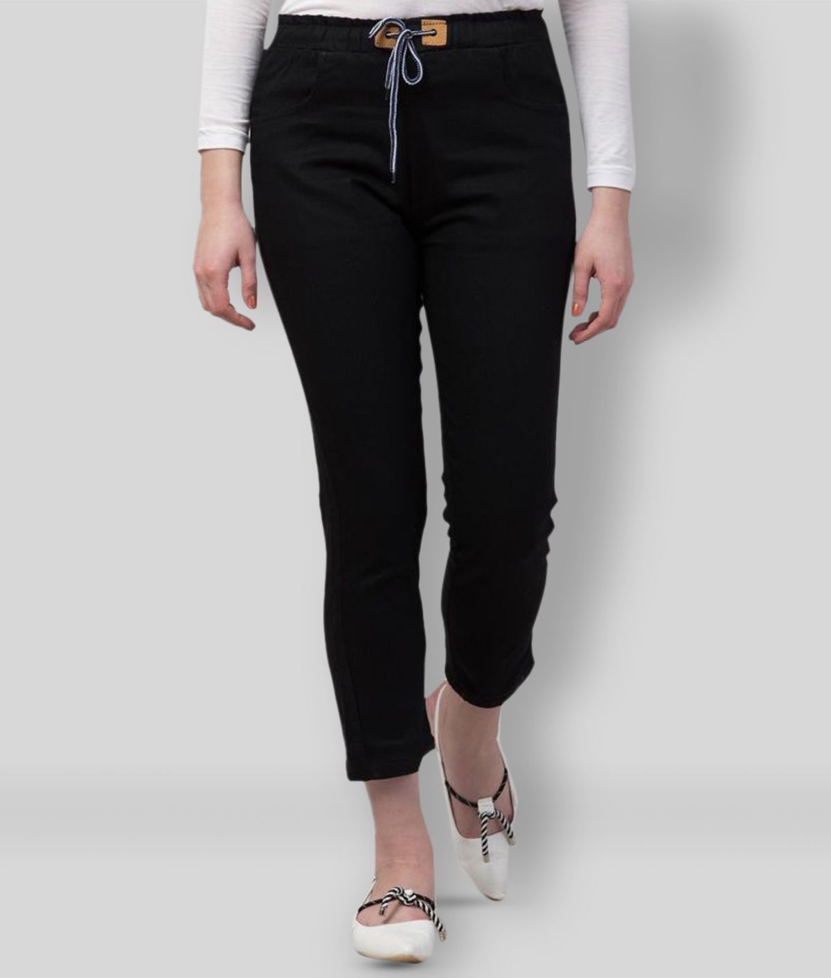 Ira Premium Collections - Black Denim Lycra Women's Jeans ( Pack of 1 )