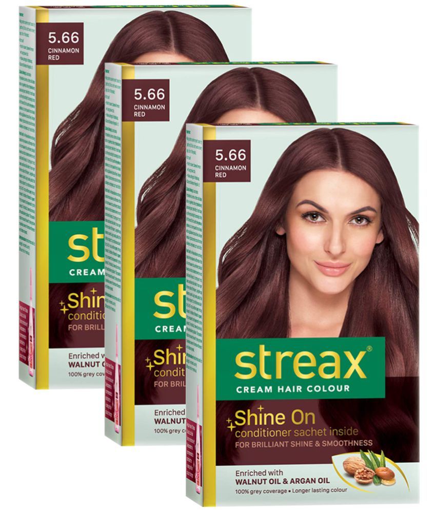 Streax Permanent Hair Color Red Cinnamon Red 120 mL Pack of 3: Buy Streax Permanent Hair Color Red Cinnamon Red 120 mL Pack of 3 at Best Prices in India - Snapdeal Streax Permanent Hair Color Red Cinnamon Red 120 mL Pack of 3: Buy Streax Permanent Hair Color Red Cinnamon Red 120 mL Pack of 3 at Best Prices in India - Snapdeal