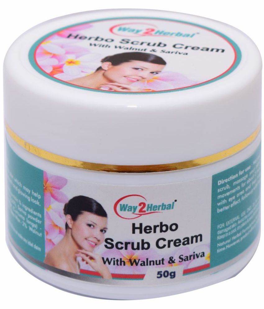     			Way2Herbal Herbo Scrub Cream Paste 50 Gm Pack of 1