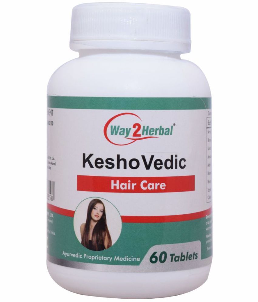     			Way2Herbal Keshovedic Tablet 60 No.S Pack of 1