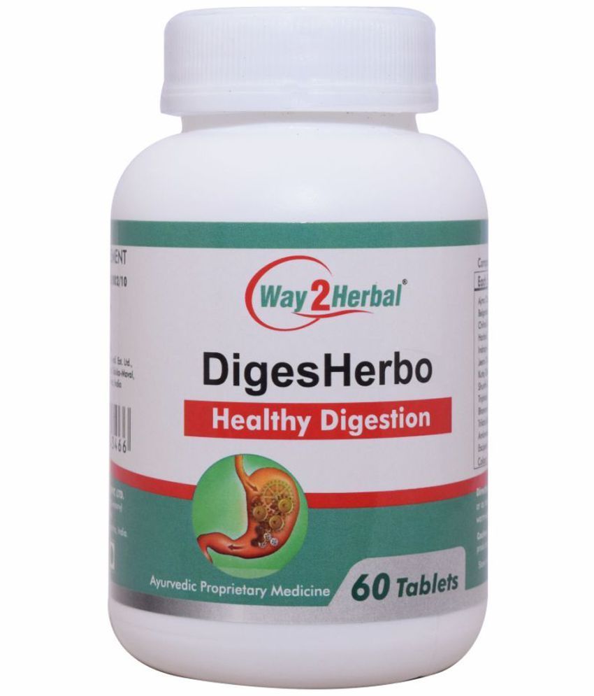     			Way2Herbal Diges Herbo Tablet 60 No.S Pack of 1