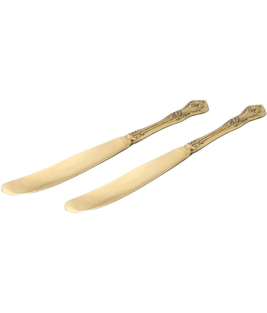     			A & H ENTERPRISES - Brass Brass Table Knife ( Pack of 2 )