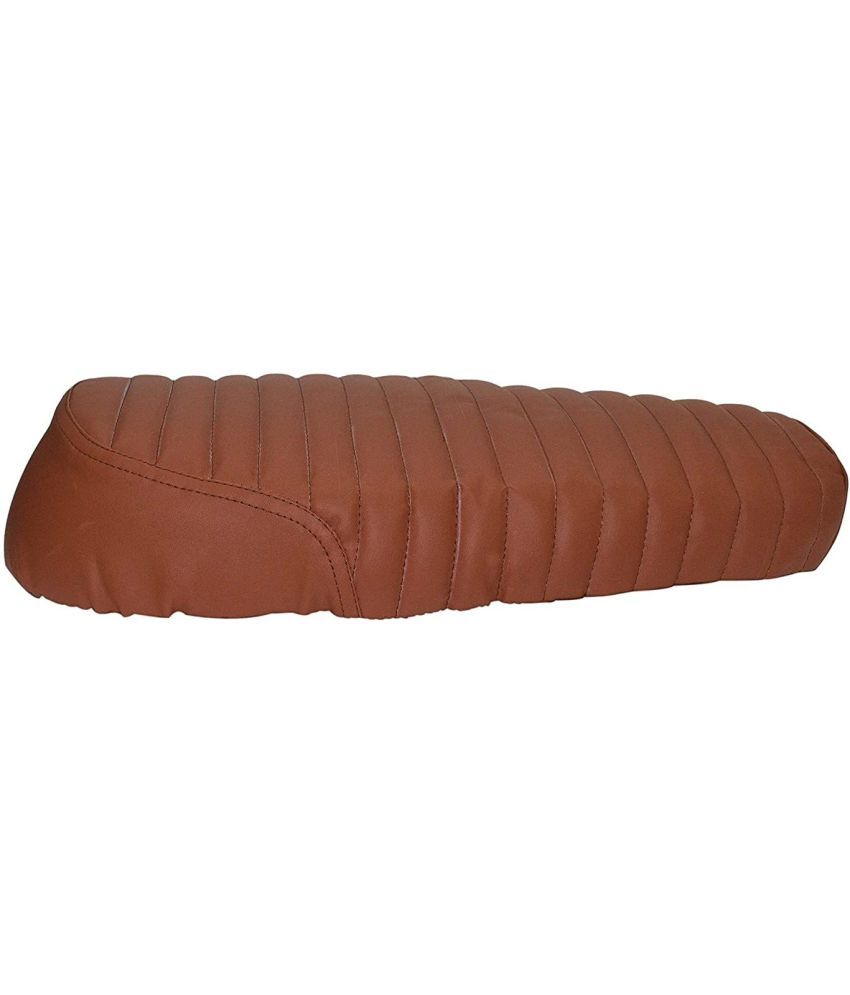     			AHL MOTORS Stylish Tan Comfort Seat Cover for Royal Enfield Interceptor 650