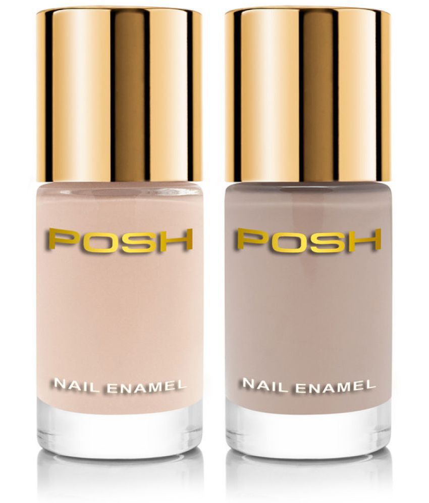     			Posh Nail Polish Nude Glossy Pack of 2 9 mL