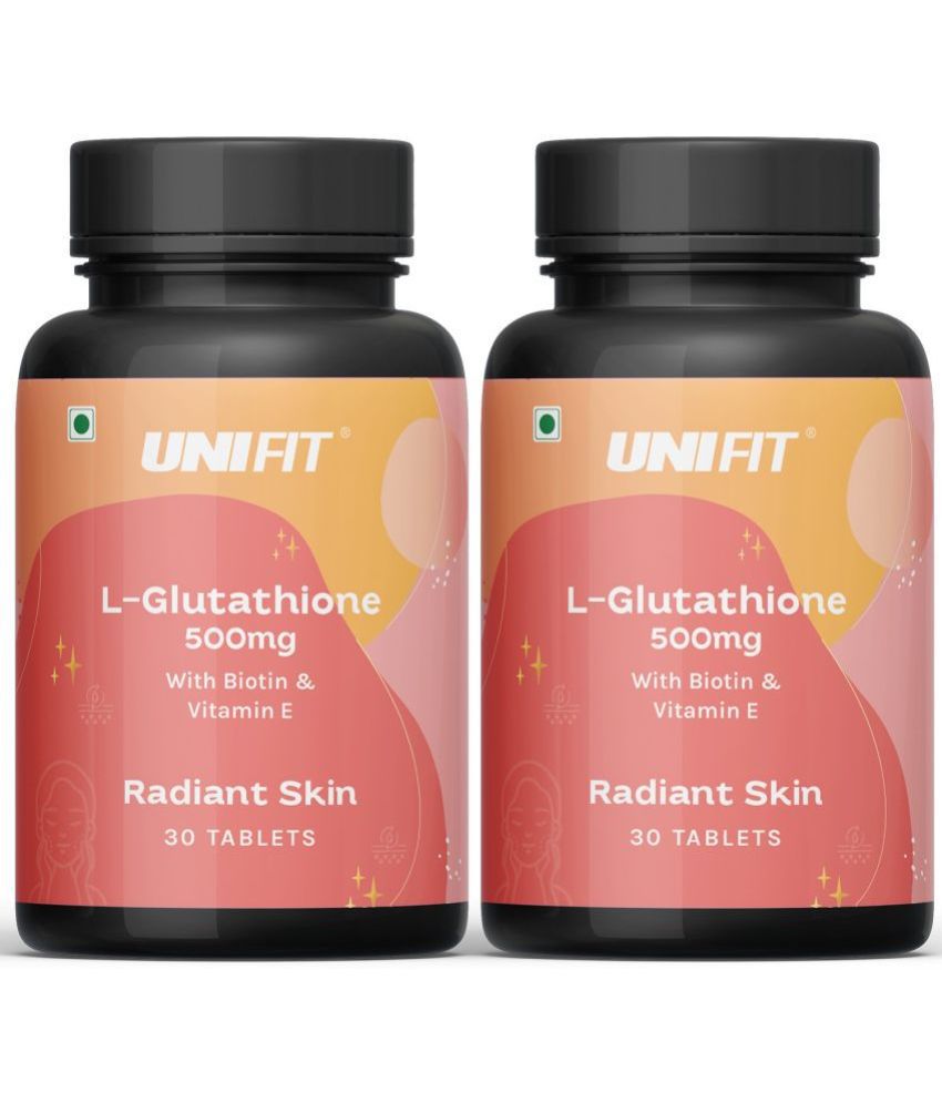     			Unifit L-Glutathione Tablets For Healthy and Radiant Skin Tablets 30 no.s Pack of 2