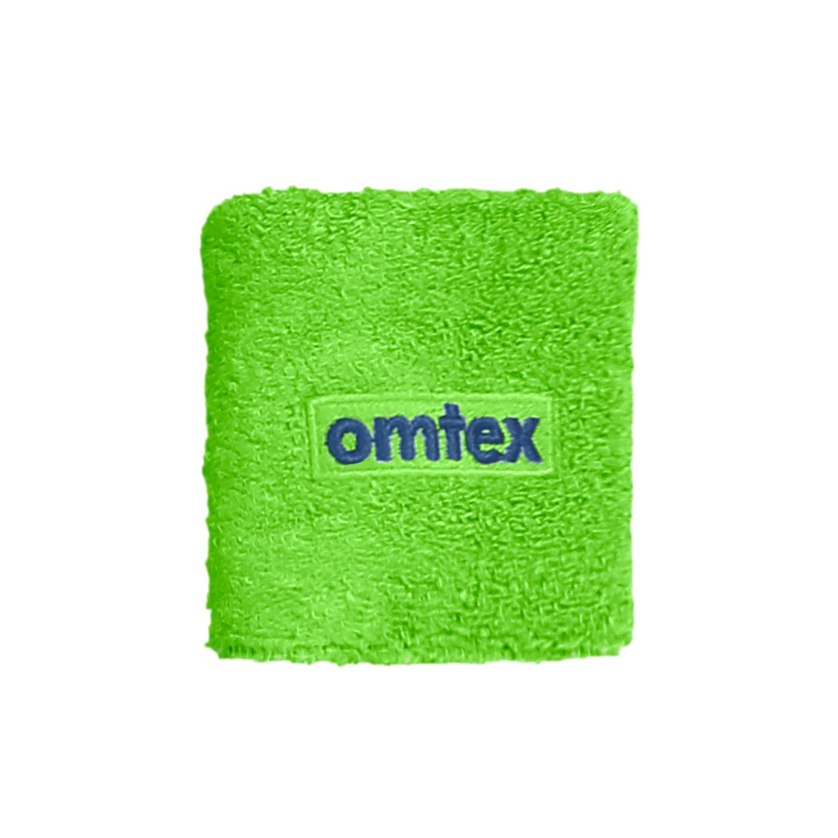     			Omtex - Green Cotton Wrist Band ( 3 Pairs )