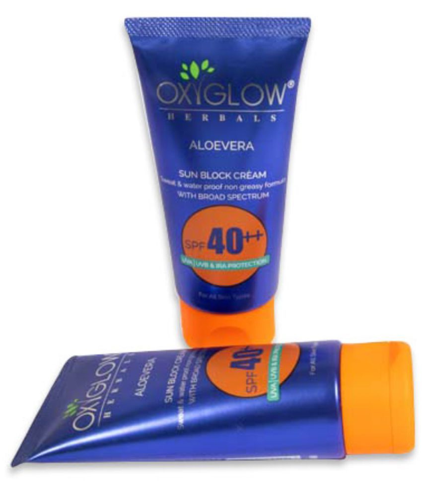 oxyglow sunscreen review