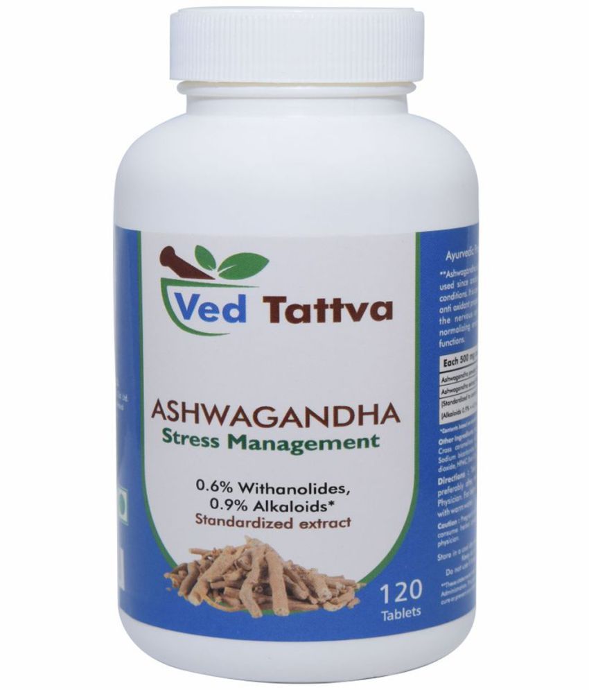     			Ved Tattva Ashwagandha Tablet 120 no.s Pack Of 1