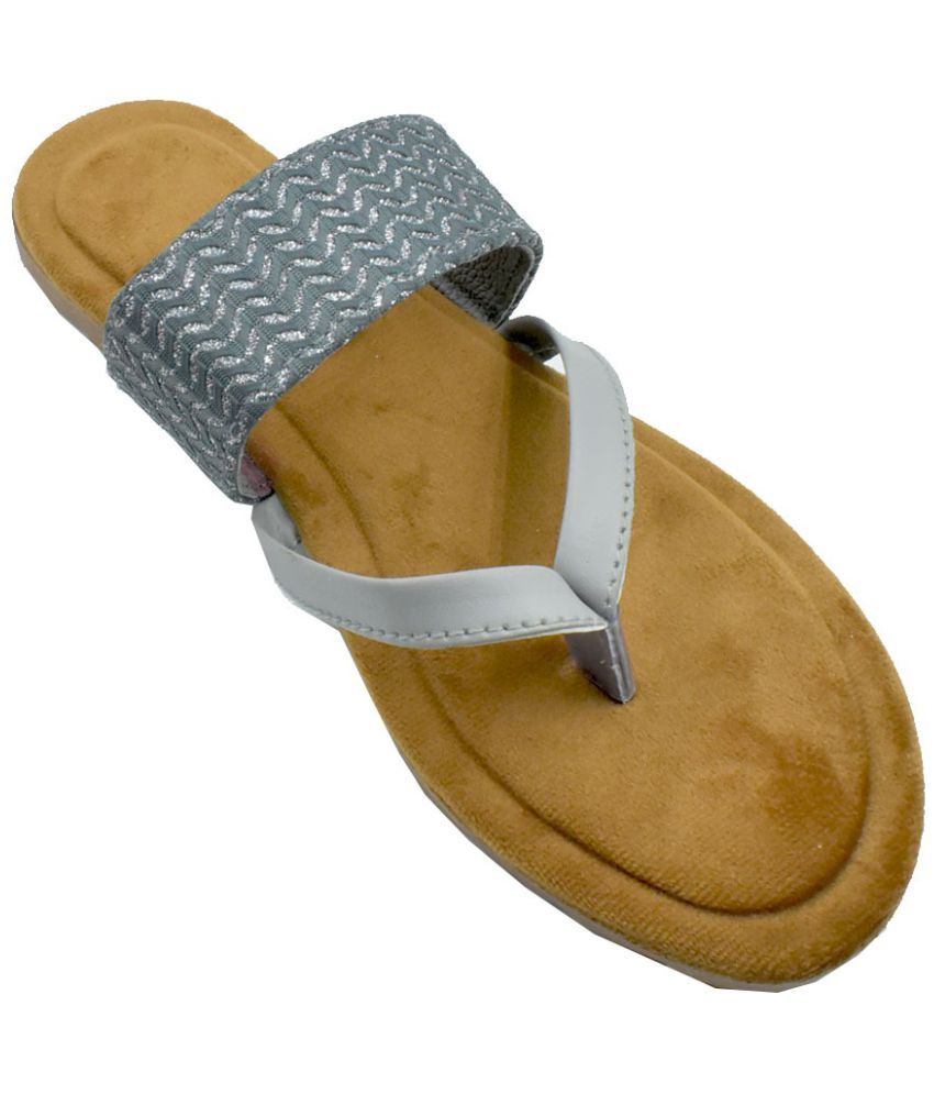     			Apratim - Gray Women's Flats