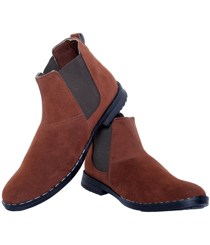 Rodox Brown Men S Chelsea Boots Buy Rodox Brown Men S Chelsea