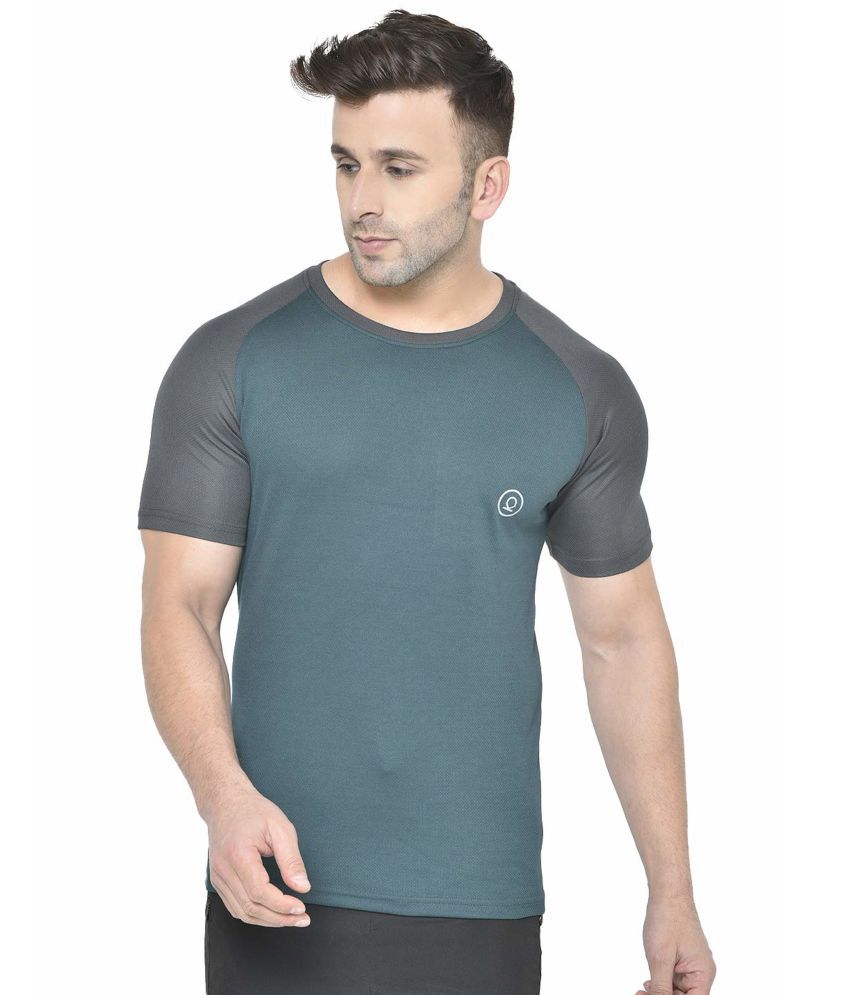    			Chkokko - Polyester Regular Fit Green Men's Sports T-Shirt ( Pack of 1 )