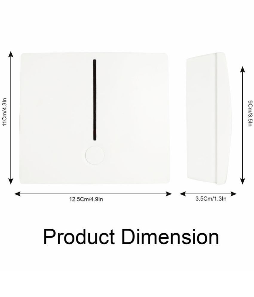 Buy FEDUS DC Water Tank Overflow Alarm Siren with Voice Sound,Wired