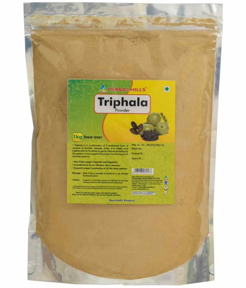     			Herbal Hills Triphala Powder 1 kg Pack Of 1