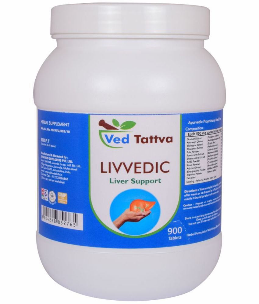    			Ved Tattva LIVVEDIC Tablet 900 no.s Pack Of 1