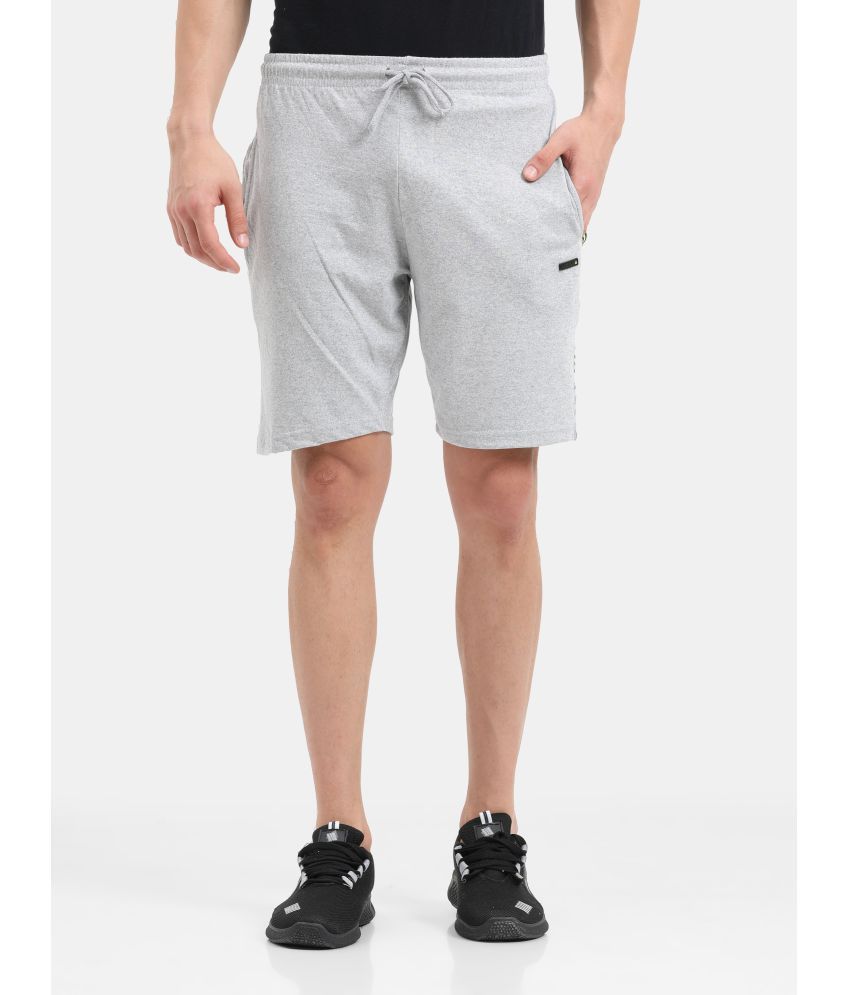     			Ardeur - Cotton Blend Grey Men's Shorts ( Pack of 1 )