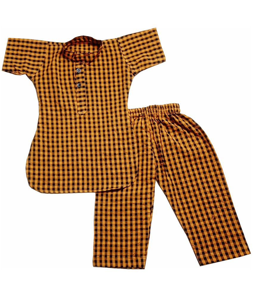     			HVM Kids Party Wear Kurta Pyjama Set