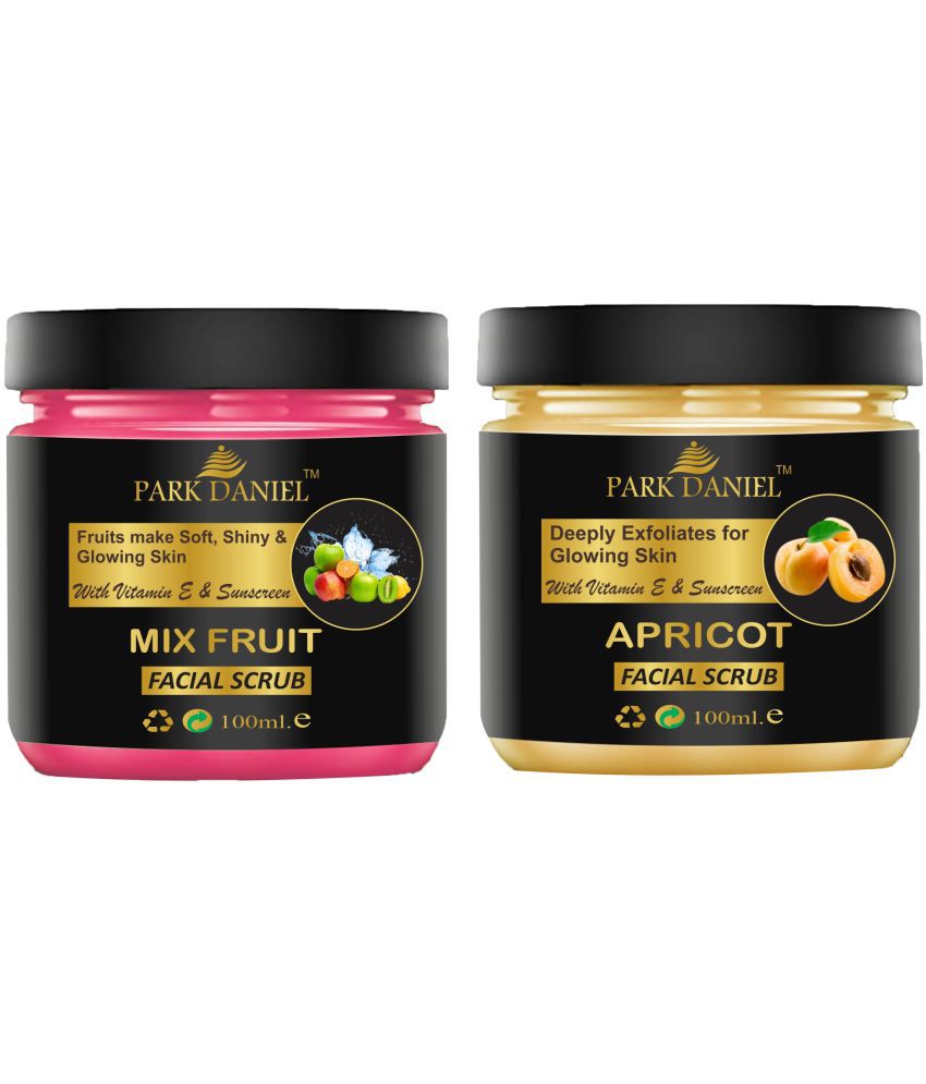     			Park Daniel Mix Fruit & Apricot Facial Facial Scrub 100 ml Pack of 2
