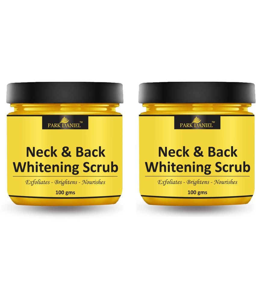     			Park Daniel Neck and Back Area Cleansing Body Scrub For Skin Whitening Scrub & Exfoliators 100 gm Pack of 2