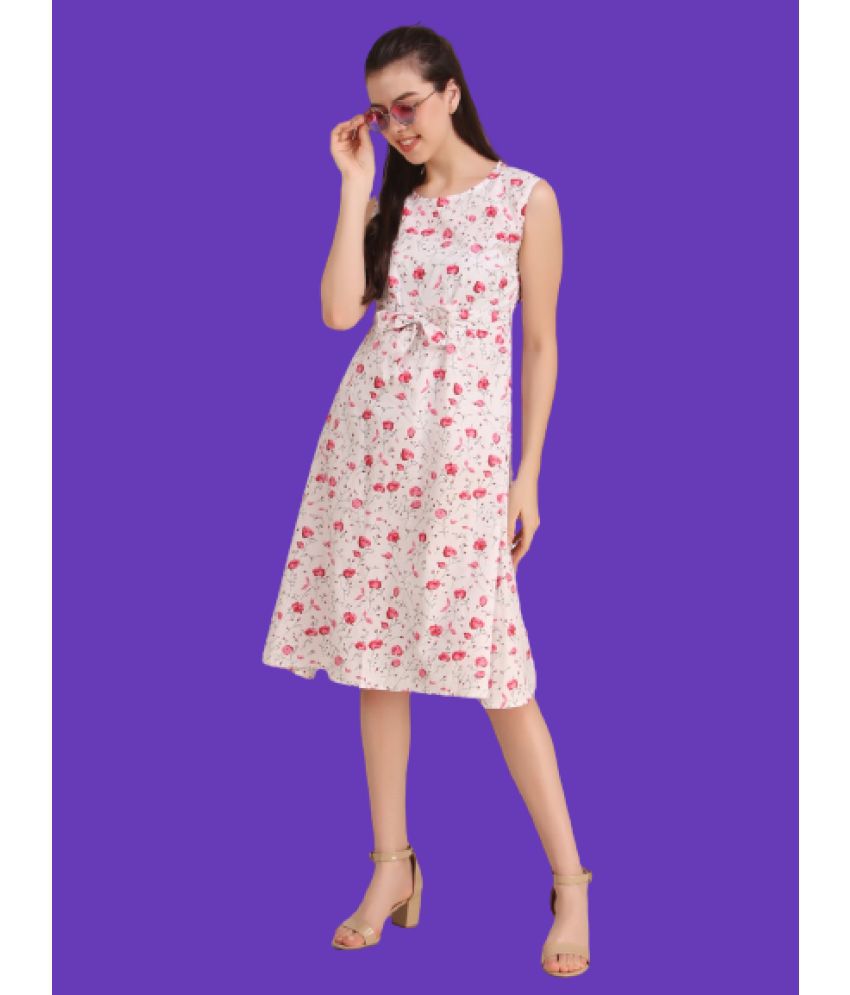     			Revexo - Cotton Multicolor Women's A- line Dress ( Pack of 1 )