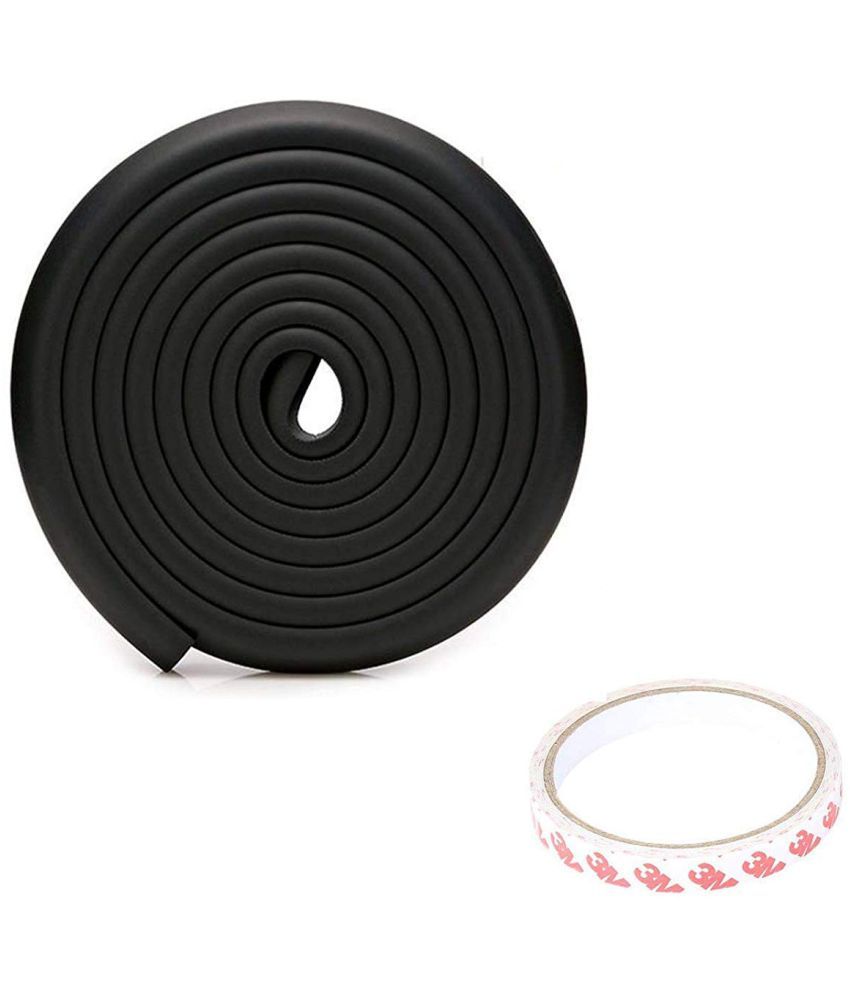     			SAFE-O-KID Black Polystyrene Edge Guard ( 1 pcs )