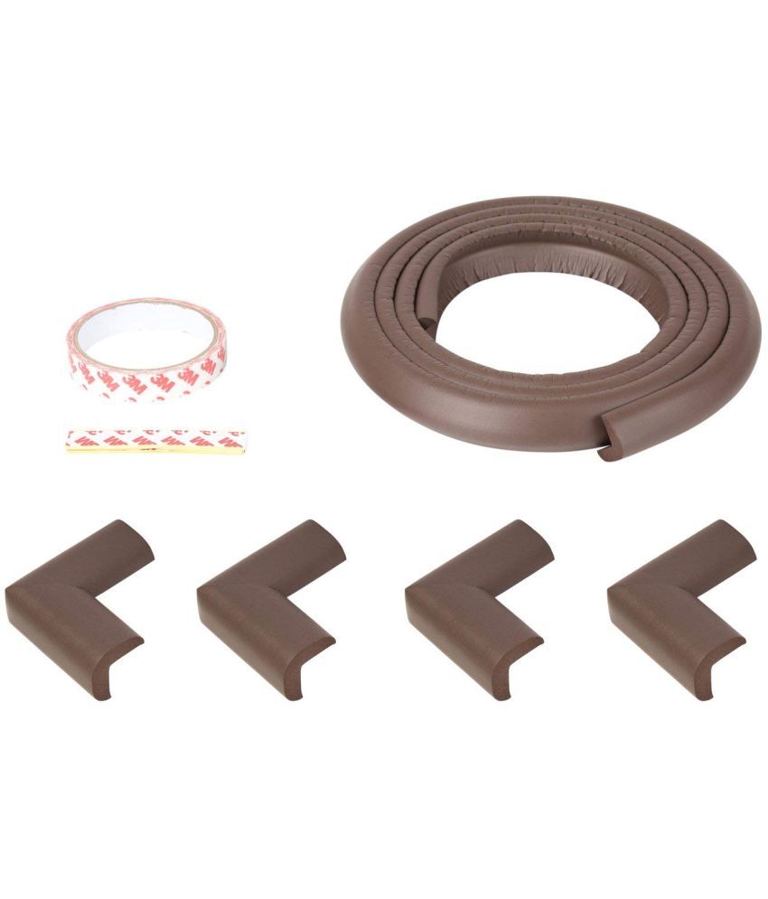     			SAFE-O-KID Brown Polystyrene Edge Guard ( 1 pcs )