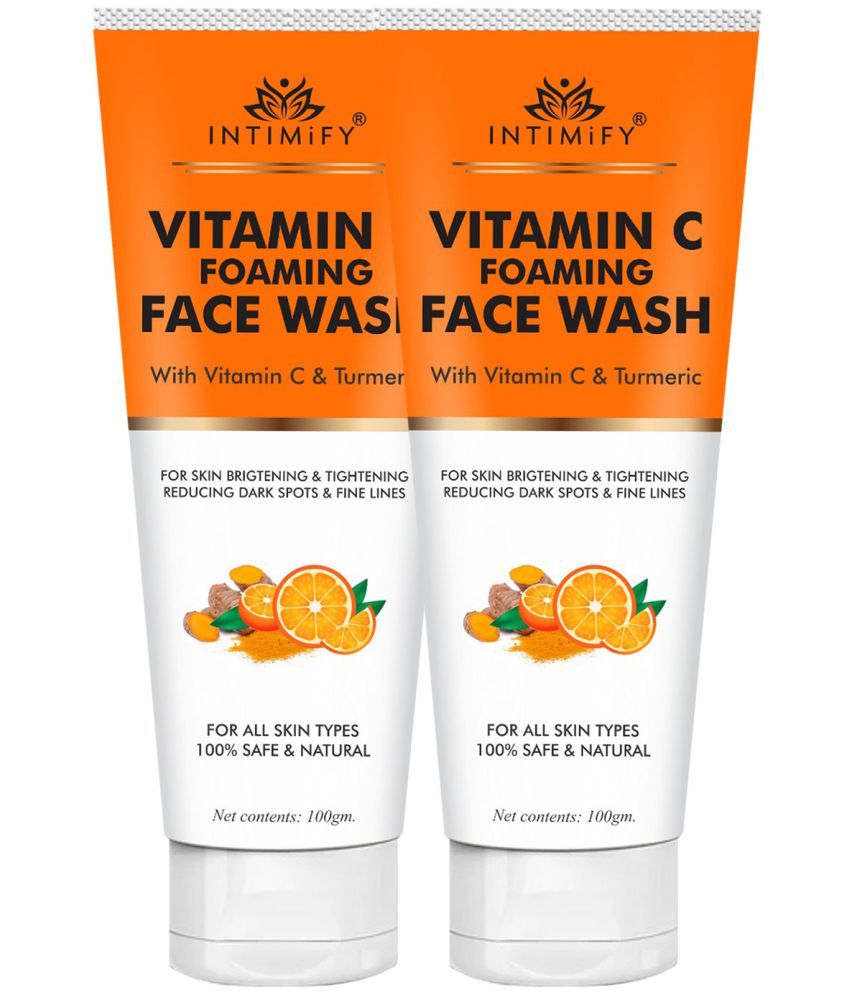     			Intimify Vitamin C Face Wash, Oil Control, Acne & Pimple Face Wash For All, 100 gms pack of 2