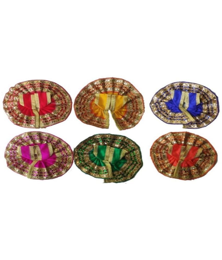     			MBS - Fabric God Idol Vastra ( Pack of 4 )